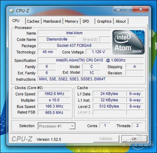 D410CPU-Zͼ